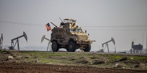 Αμερικανικό όχημα στην Συρία το 2022