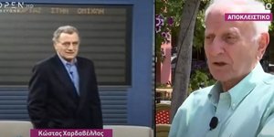 Ο Κώστας Χαρδαβέλλας δίνει συνέντευξη στο OPEN Weekend του OPEN
