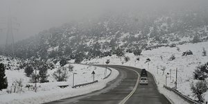 Χιόνια στην Αττική