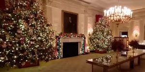 Χριστουγεννιάτικος στολισμός στον Λευκό Οίκο