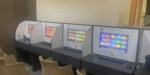 Φωτογραφία από το κατάστημα με τα παράνομα τυχερά παιχνίδια