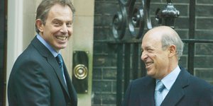 Τόνι Μπλερ και Κώστας Σημίτης 