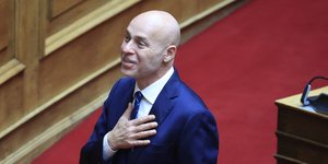 O Γιώργος Αμυράς ορκίστηκε βουλευτής της ΝΔ