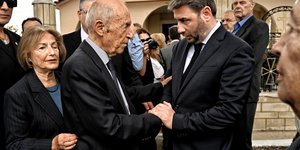 Νίκος Ανδρουλάκης και Κώστας Σημίτης