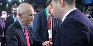 Κώστας Σημίτης και Νίκος Ανδρουλάκης