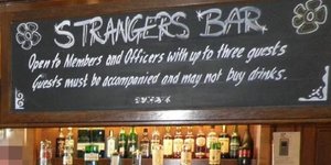 Το Strangers bar στο Βρετανικό κοινοβούλιο
