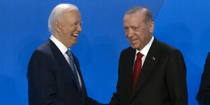 Ο Τζο Μπάιντεν και ο Ρ.Τ. Ερντογάν