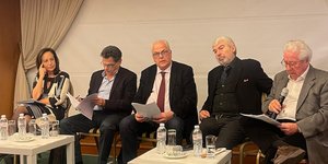 Η Αννα Διαμαντοπούλου σε πάνελ παρουσίασης βιβλίου