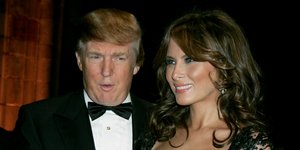 Ο Ντόναλντ και η Μελάνια Τραμπ 