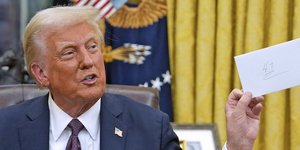 Ο πρόεδρος των ΗΠΑ, Ντόναλντ Τραμπ 