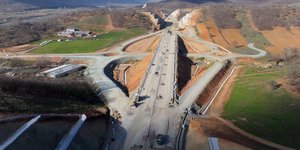 Τα έργα στον αυτοκινητόδρομο Ε65