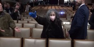 Η Ελένη Λουκά στην παρουσίαση του βιβλίου του Στέφανου Κασσελάκη