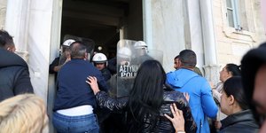 Επεισόδια στα δικαστήρια στο Ηράκλειο