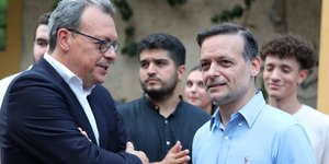 Σωκράτης Φάμελλος και Χάρης Δούκας