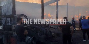 Φωτιά σε κτηνοτροφική μονάδα στο Αλμυρό