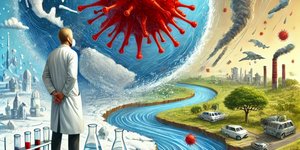 Σκίτσο του ΑΠΘ για την ανάλυση λυμάτων 