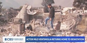 Στάχτες έγινε το σπίτι του ηθοποιού Μίλο Βεντιμίλια