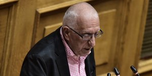 Ο Νικήτας Κακλαμάνης στη Βουλή 