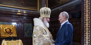 Πατριάρχης Κύριλλος, Βλάντιμιρ Πούτιν