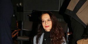 Η Λίλα Καφαντάρη μαζί με την κόρη της στο θέατρο