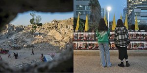 Ισοπεδωμένη περιοχή της Λωρίδας της Γάζας, αγωνία για τους ομήρους στο Ισραήλ
