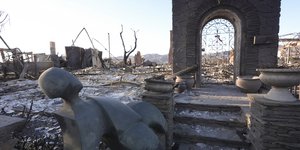 Καμμένα οικόπεδα στο Λος Αντζελες