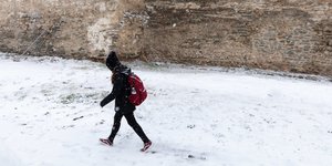 μαθητης χιονι