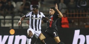 Ο Σουαλιό Μεϊτέ με τη φανέλα του ΠΑΟΚ