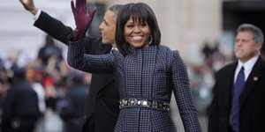 Η Μισέλ Ομπάμα στην ορκωμοσία του συζύγου της το 2013