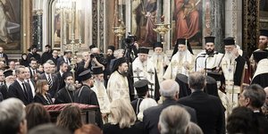 Τρισάγιο για τον Αρχιεπίσκοπο Αλβανίας, Αναστάσιο 