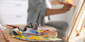 καβαλετο χρωματα ζωγραφος 