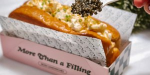 σάντουιτς αστακού χαβιάρι Nosh Κολωνάκι