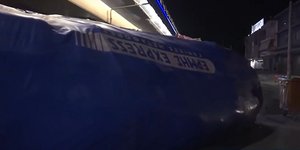 Ανετράπη νταλίκα στον Κηφισό στο ύψος της Ιεράς Οδού