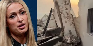 Η Πάρις Χίλτον δείχνει το κατεστραμμένο σπίτι της στο Μαλιμπού