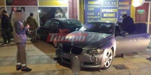 Τροχαίο με δυο αυτοκίνητα στην Πάτρα
