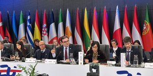 O Κυριάκος Πιερρακάκης στην άτυπη Σύνοδο