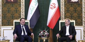 Ο πρωθυπουργός του Ιράκ και ο πρόεδρος του Ιράν