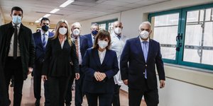 Η Κατερίνα Σακελλαροπούλου στο Σισμανόγλειο