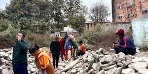 Καταστροφές από τον σεισμό