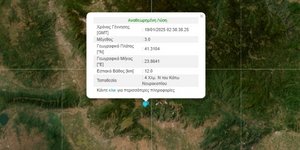 Σεισμός στο Νευροκόπι