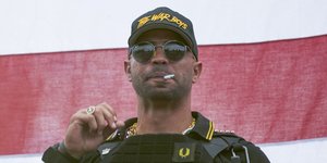 Ο ηγέτης των Proud Boys, Ενρίκε Τάρριο