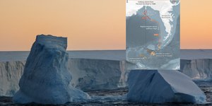 Το ταξίδι του μεγαλύτερου παγόβουνου στον κόσμο, στους ωκεανούς