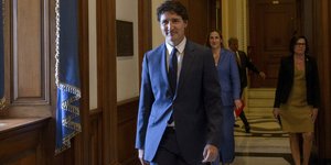 Ο πρώην πρωθυπουργός του Καναδά, Τζάστιν Τριντό 