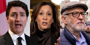 Τζάστιν Τριντό, Κάμαλα Χάρις, Τζέιμς Κόρμπιν