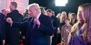 Τα πάρτι του Τραμπ πριν την ορκωμοσία