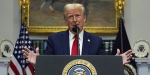 Ο Ντόναλντ Τραμπ στον Λευκό Οίκο