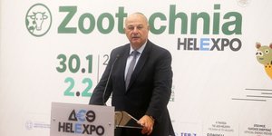 Ο υπ. Αγροτικής Ανάπτυξης κ. Τσιάρας στα εγκαίνια της 13ης Zootechnia