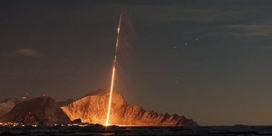 Ένας πύραυλος Black Brant XII εκτοξεύεται από το πεδίο βολής πυραύλων Andoya το 2010, 15 χρόνια μετά το περιστατικό με τον νορβηγικό πύραυλο / WIKIPEDIA