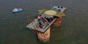 Sealand, ένα μικροσκοπικό πριγκιπάτο στα ανοικτά των αγγλικών ακτών του Σάφολκ / WIKIPEDIA