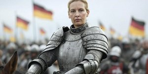 Η Άλις Βάιντελ αλά Ζαν ντ'Αρκ